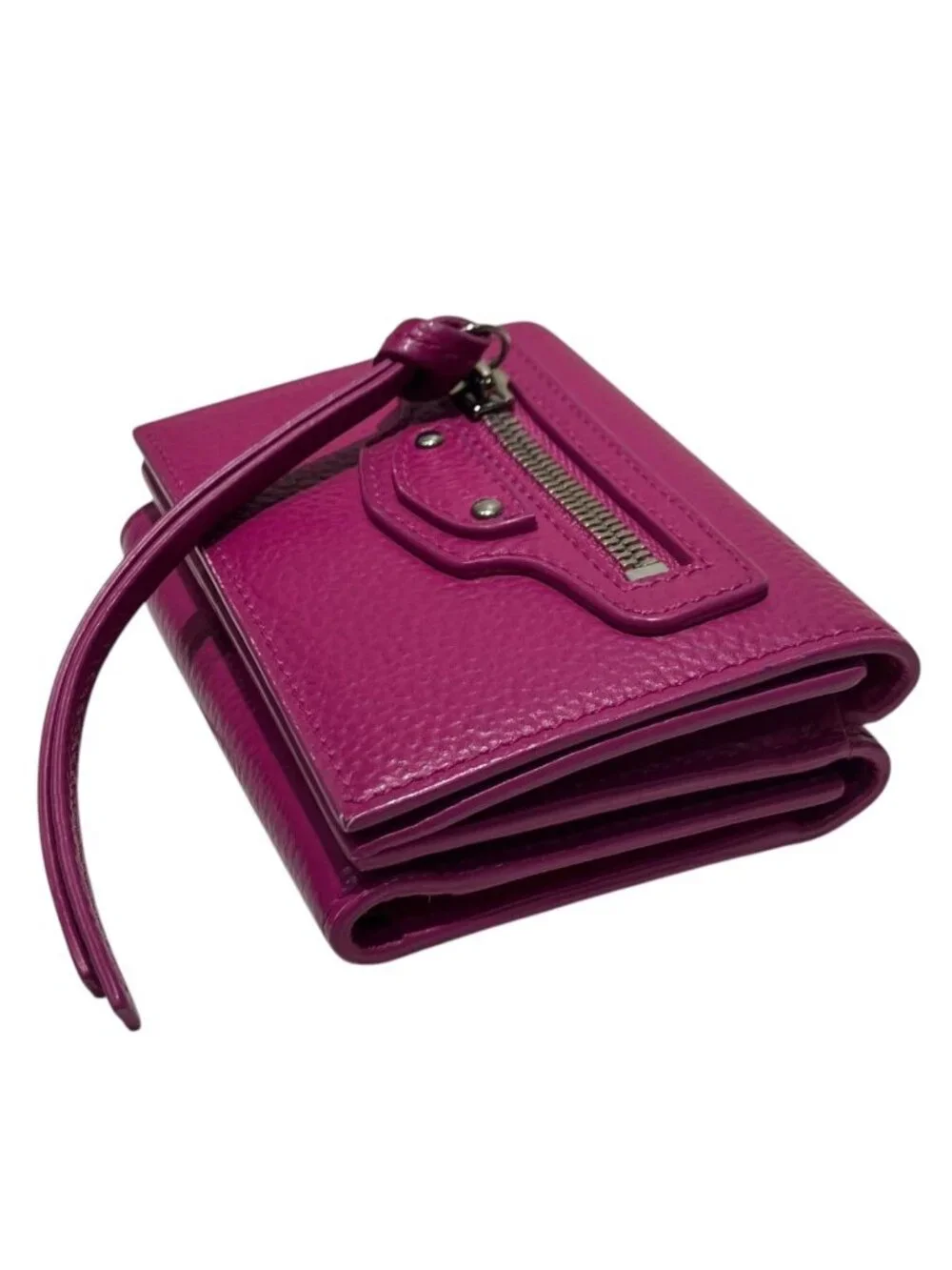 Balenciaga Neo Classic Trifold Wallet Leather